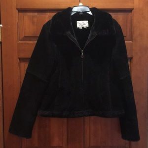 D’Carlo Faux Fur Leather Jacket